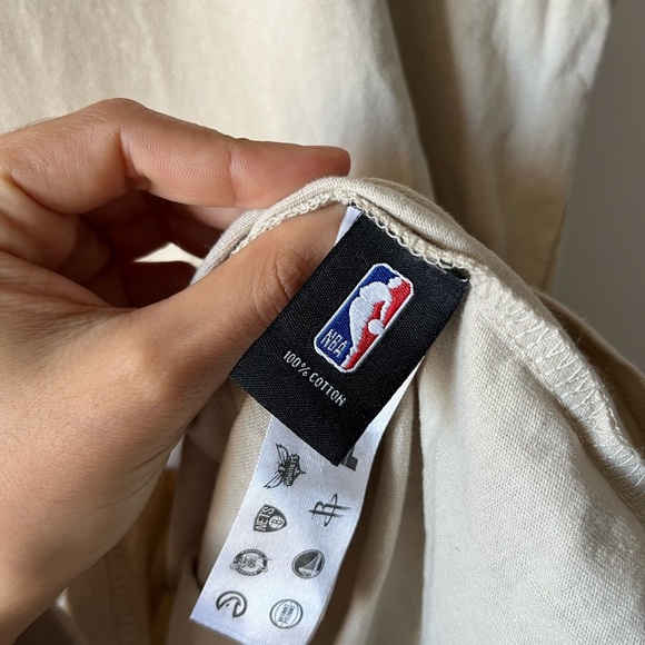 Ultra Game Los Angeles Lakers Cream T-Shirt - XL - Picture 5 of 12